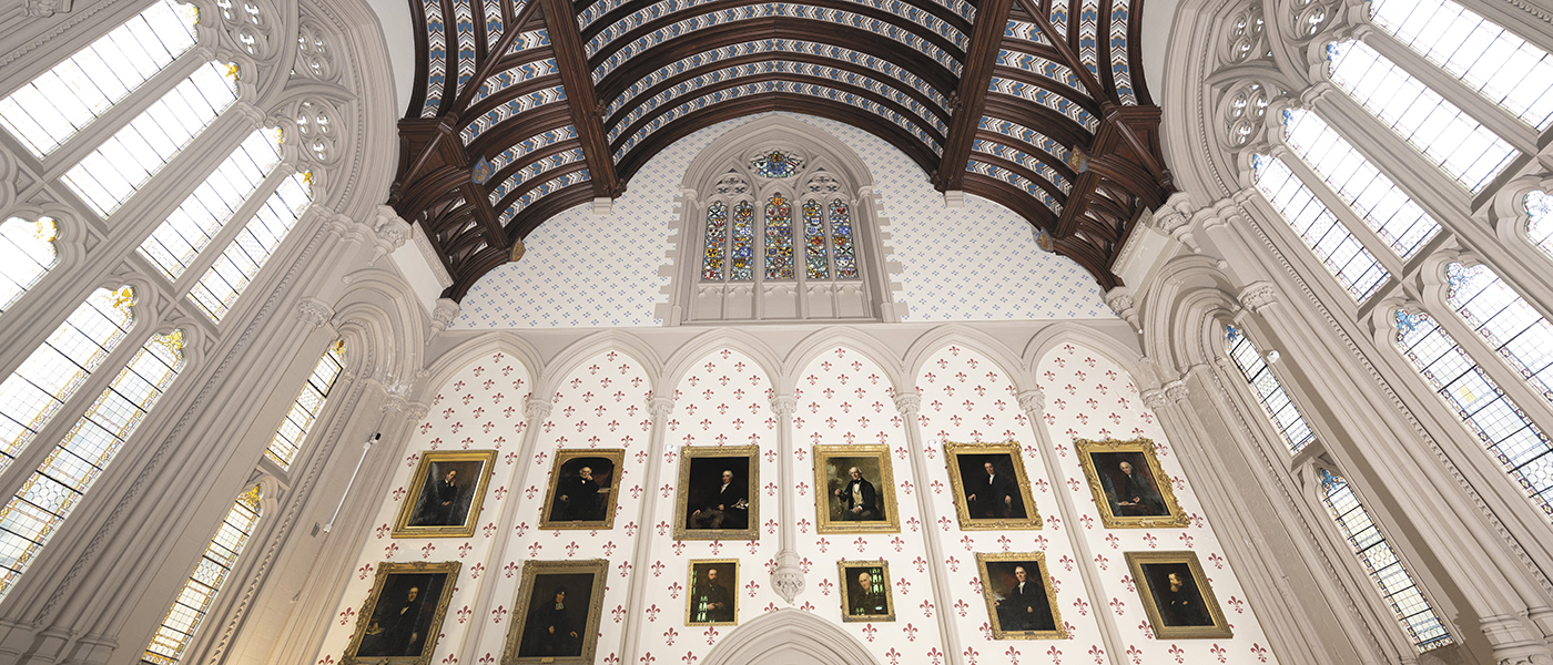 Randolph Hall ceiling