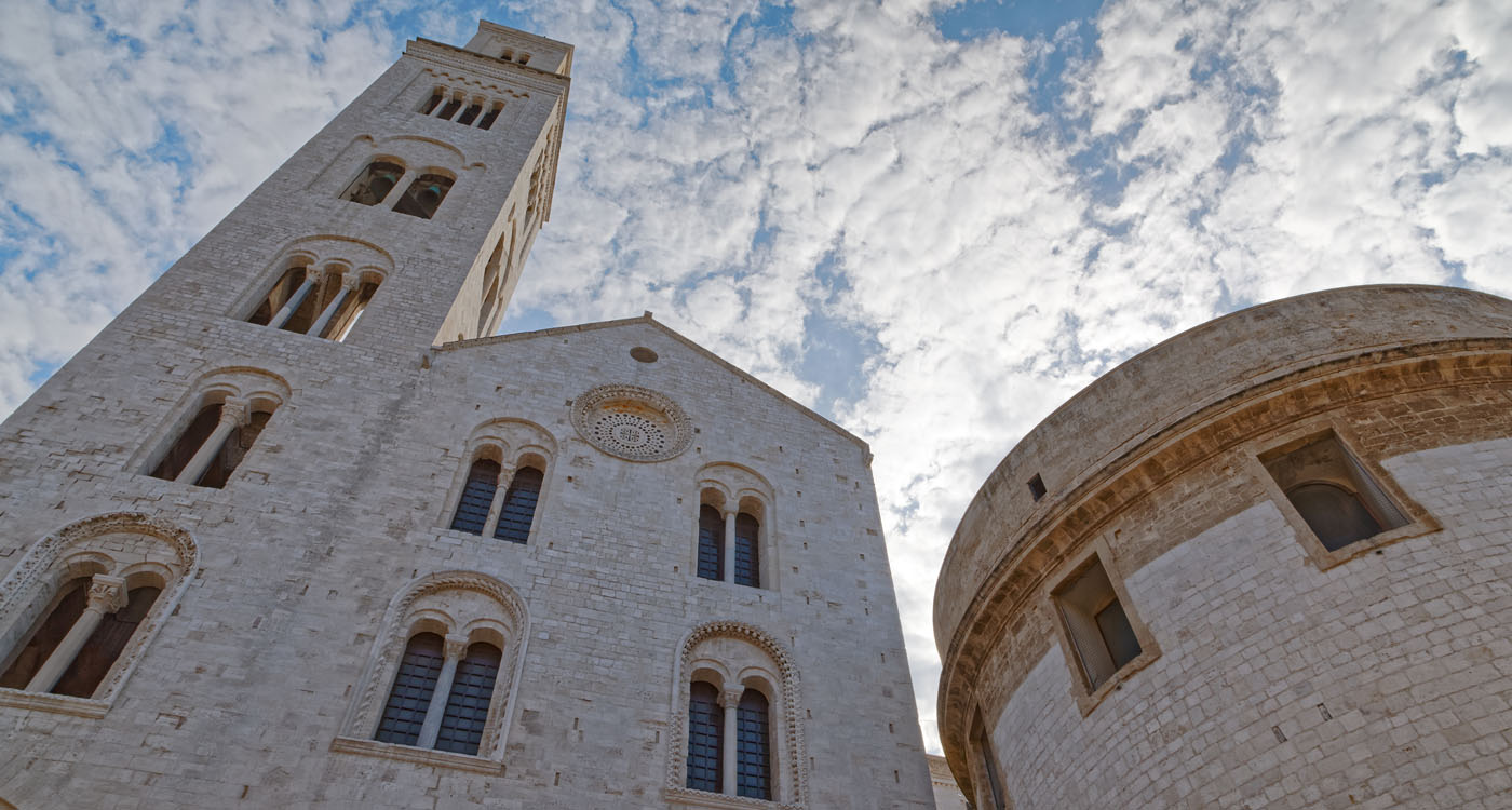 Saint Sabino cathedral with bell tower