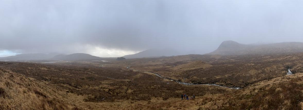 Image 2 Water drains from upstream peatland water sources to Loch Rannoch Scotland Jiren Xu Feb 2023