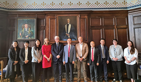 Jilin University and University of Glasgow staff visit