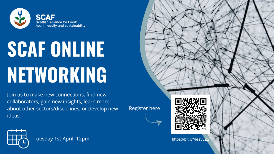 April - Online Networking Session Flyer