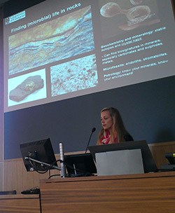 Sarah Simpson, the best presentation prize winner