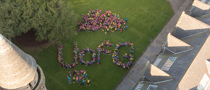 UofG aerial shot