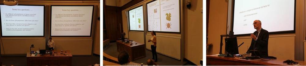 Robert Davies, Brian Jones and Caroline Millins at the SIGBID Symposium June 2015. Photos by Mary Ryan