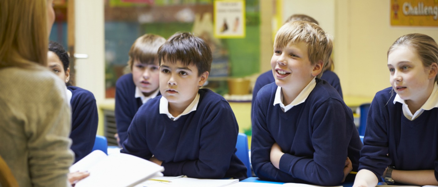 Image of children in a classroom