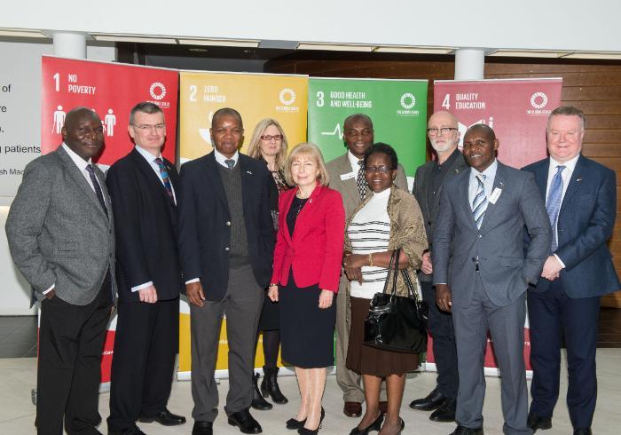 Delegation from College of Medicine & Scottish Government meet with UofG staff