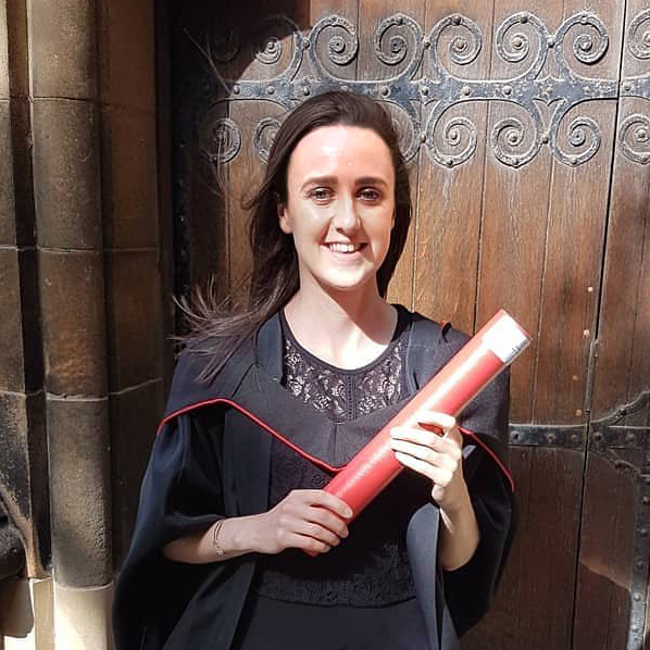 Laura Muir graduating [Photo: courtesy of Laura Muir]