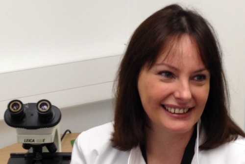 Photo of Professor Joanne Edwards, Professor of Translational Cancer Pathology at the University’s Institute of Cancer Sciences