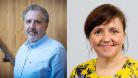 Profile pictures of Professor Massimo Palmarini and Professor Emma Thomson