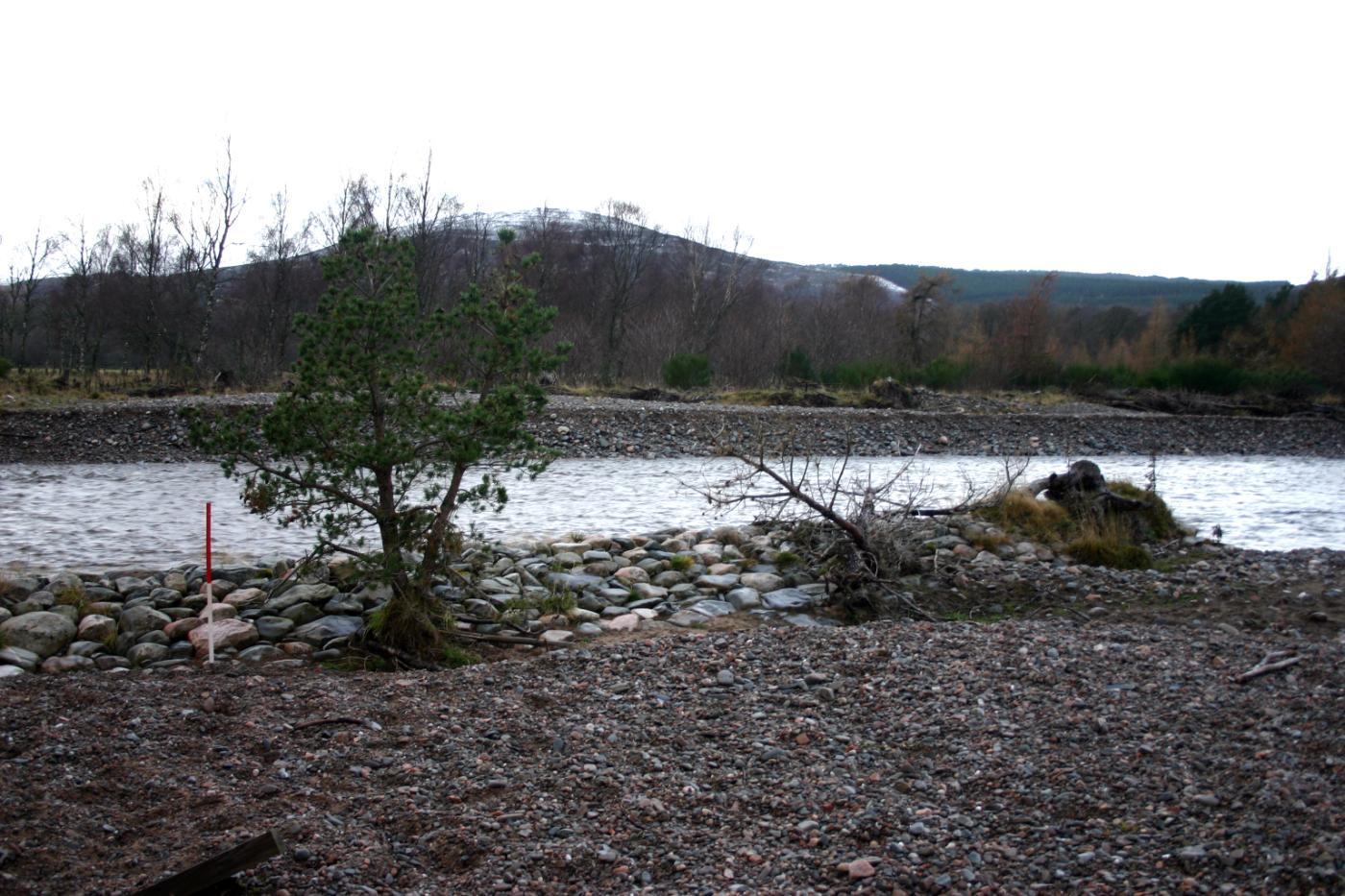 Michael Given Feshie _ stone embankment