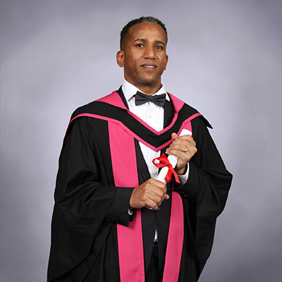 Hyab Yohannes graduating