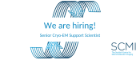 text: We are hiring! Senior Cryo-EM Support Scientist