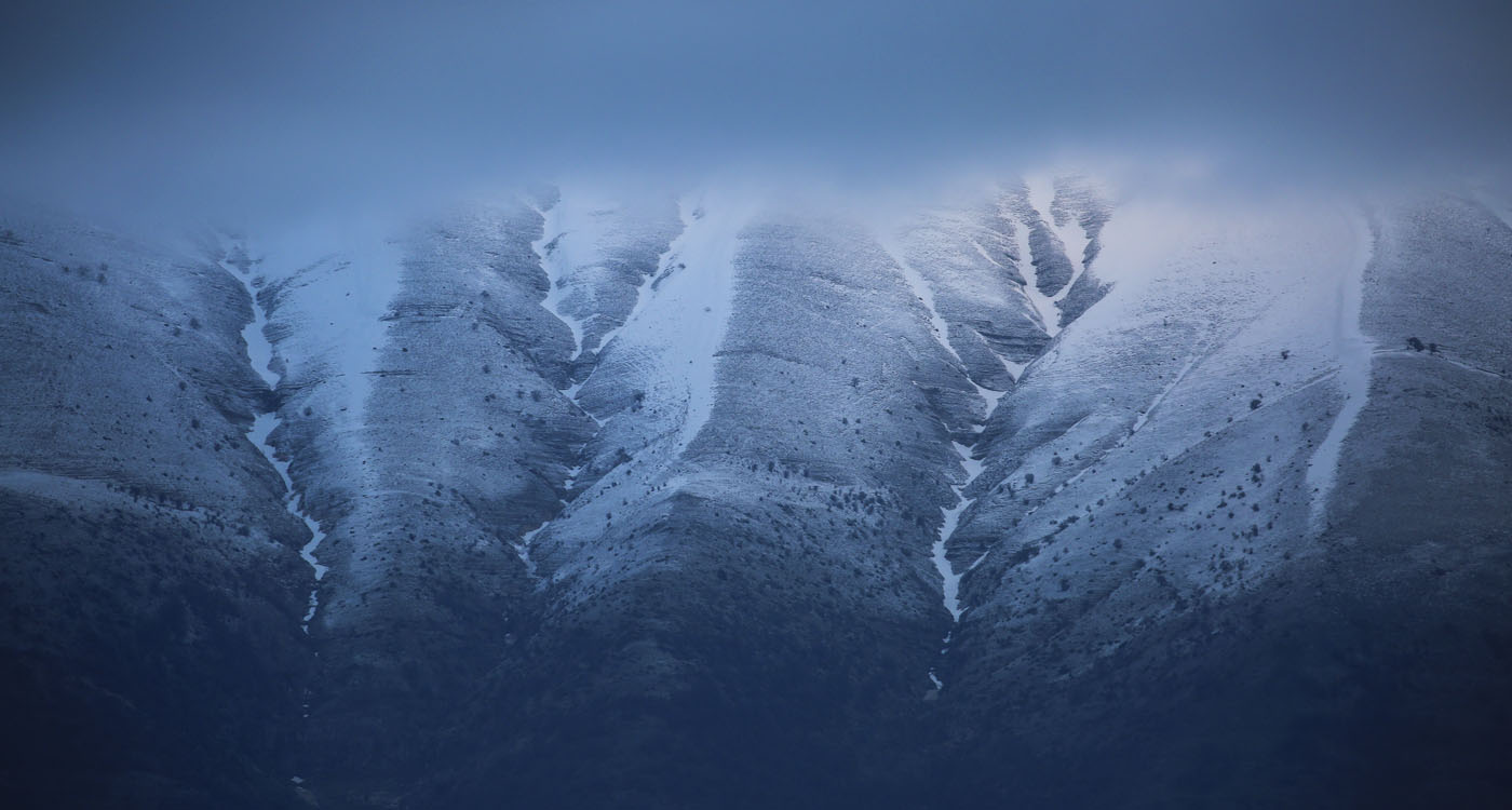 Gjirokaster mountains, Albania. Copyright Graeme Green