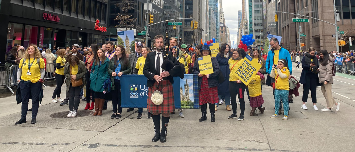 UofG alumni celebrate Tartan Day in New York