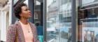 A woman looking in an estate agent window with a look of dismay Source: SolStock Publisher: istockphoto Link: https://www.istockphoto.com/photo/shopping-for-real-estate-gm1326578802-411238587?clarity=false