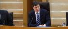 Ken McIntosh, MSP, at the Presiding Officer's desk and chair in the Scottish Parliament Source: Scottish Parliament https://www.parliament.scot/abouttheparliament/99449.aspx