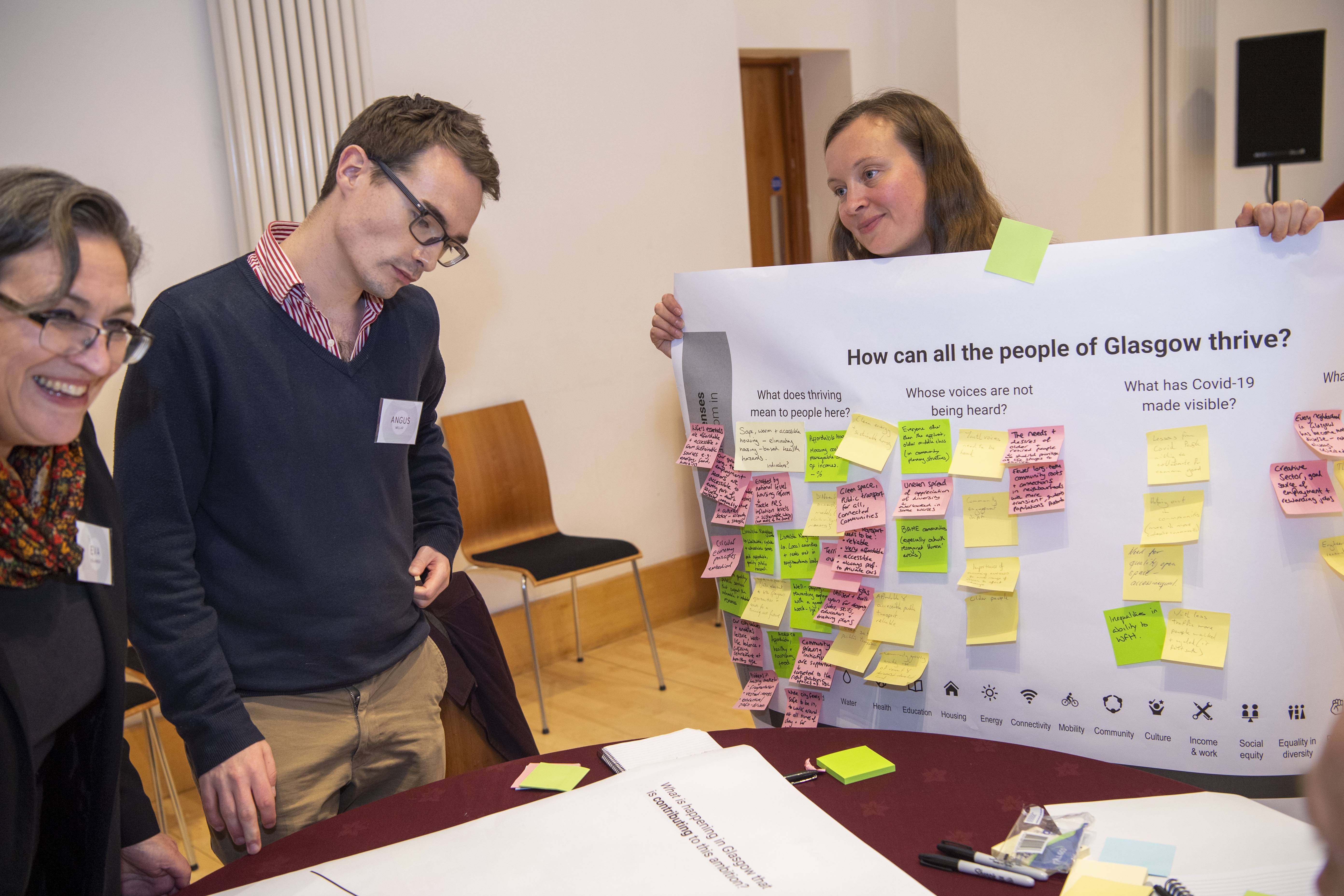 City Portrait Workshop with Glasgow City Councillors