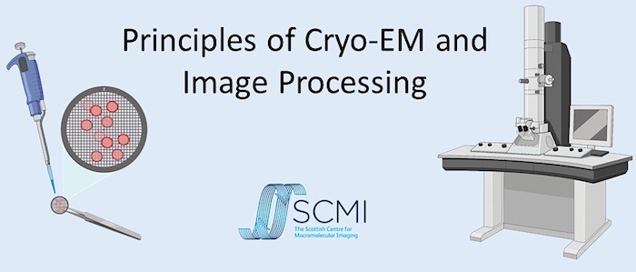 Title banner for Principles of Cryo-EM and Image Processing discussion group